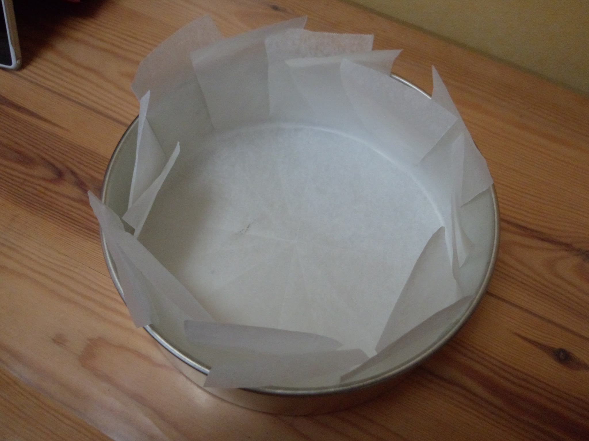 クッキングシートを丸型に簡単にできるケーキ型紙の切り方 ゆるらくライフログ